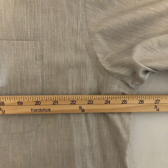 Joseph A Banks Travelor's Collection Mens Tailored Fit Butten Up Shirt Size XL - Picture 10 of 11